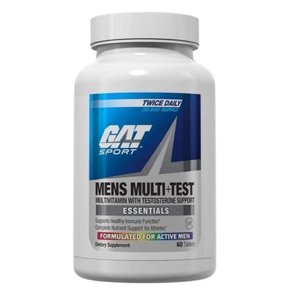 GAT Mens Multi+Test-60 Count