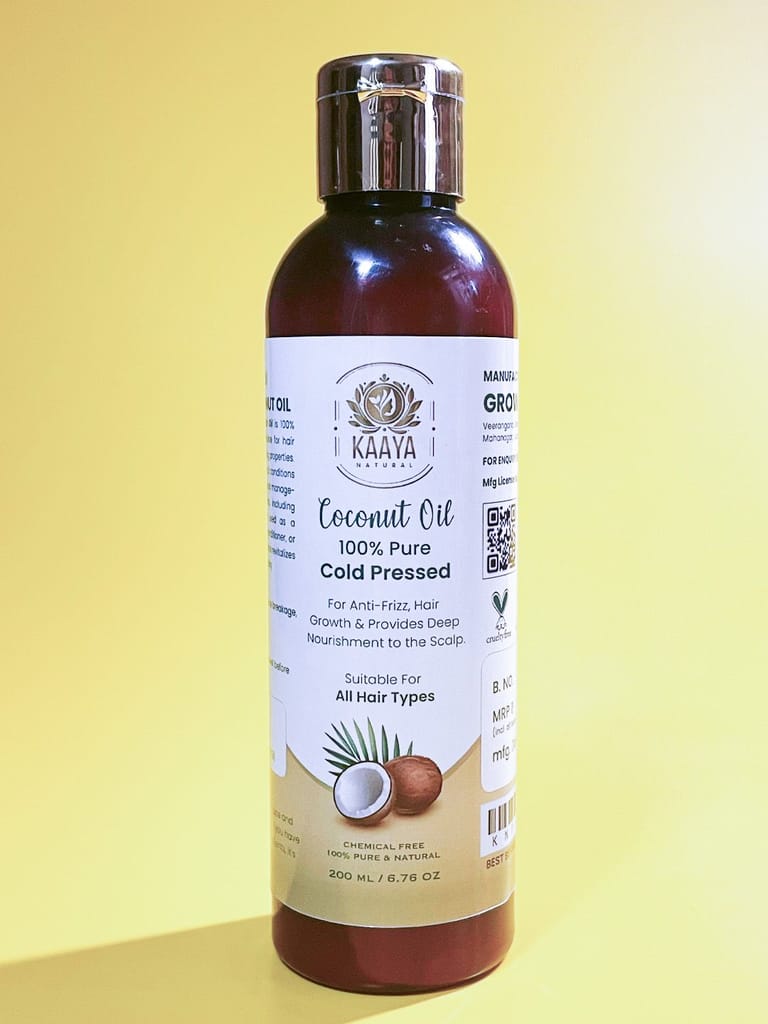 Kaaya Natural Cold Pressed Coconut Oil 200 ML