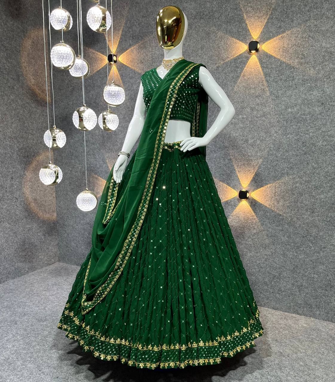 Colour Semi-Stitched Lehenga Party Wear Silk Lehenga choli LC 113