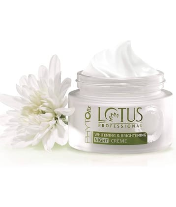 Lotus Professional Phytorx Skin Whitening & Brightening Night Creme 50G (Pack of 1)