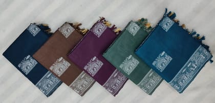 Tussar Cotton Sambalpuri Handmade Saree