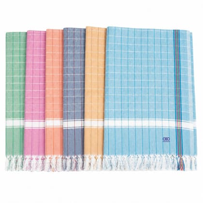 Elegant Grid Towels ( Pack of 6 ) Elegant Grid Towels ( Pack of 6 )