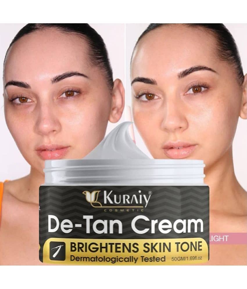 KURAIY Beautiful Pure De-Tan Cream For Tan Removal 50 g Pack Of 1