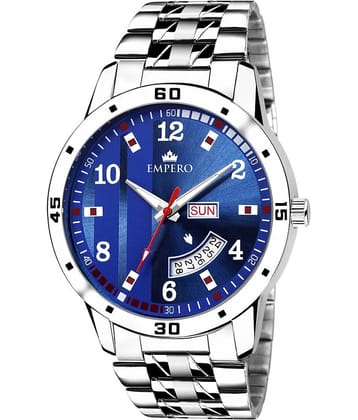 EMPERO - Silver Stainless Steel Analog Men's Watch