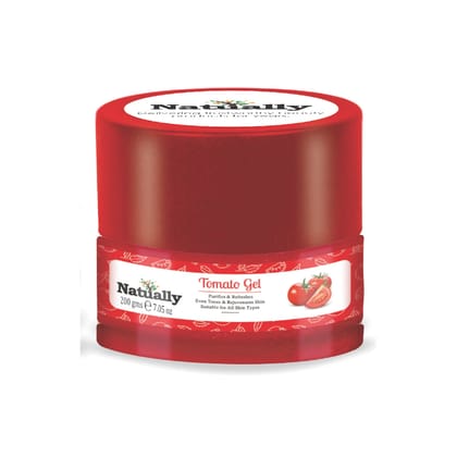 Natually Tomato Gel | Purifies & Refreshes Even Tones & Rejuvenates | 200g