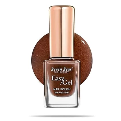 Seven Seas Easy Gel Nail Polish, Intense Glossy Finish, Hydrating Formula, Rich Pigmented, Quick Dry (270, 10ml)