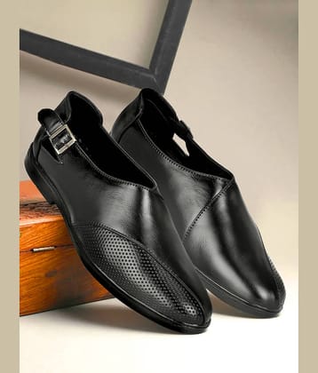 Buxton - Black Men's Sandals