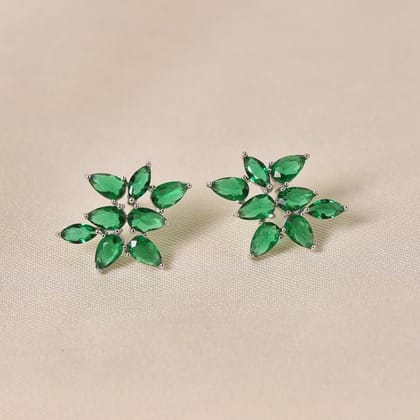 Marigold Mini Earrings - Green