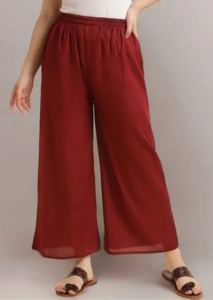 Reyon Plain Plazo