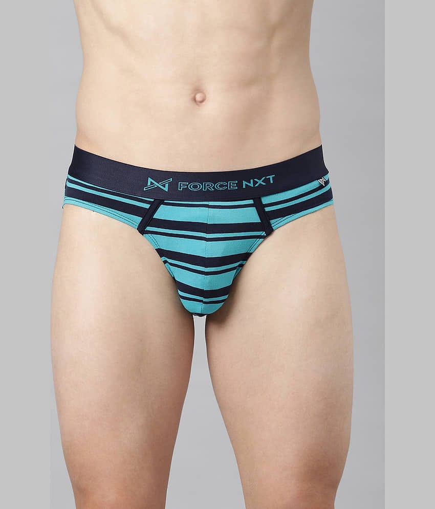Force NXT Pack of 1 Cotton Briefs For Men's ( Multicolor )