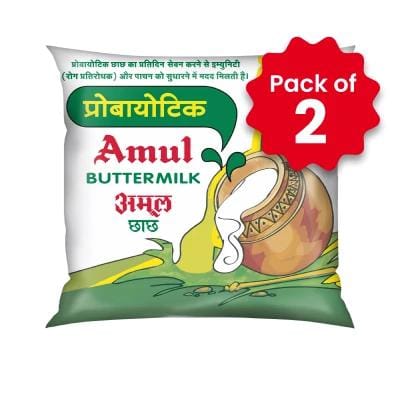 Amul Probiotic Buttermilk Pouch (Chach)