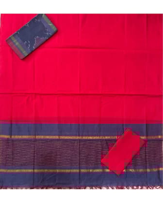 IKKAT COTTON RED COLOR DRESS MATERIAL