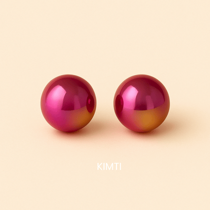 Pink Stud Earring