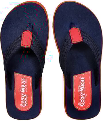 Cozy Wear - Blue Men's Thong Flip Flop
