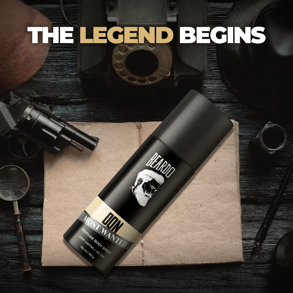 Beardo Iconic Perfume Body Spray Trio