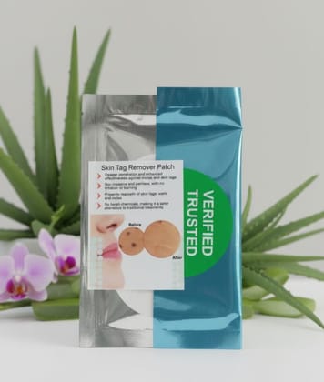 Skin Tag Remover Patch Fast Effective Pain-Free No Burning or Freezing Required Gentle Skin Tag Removal Patch ( Pack of 10)