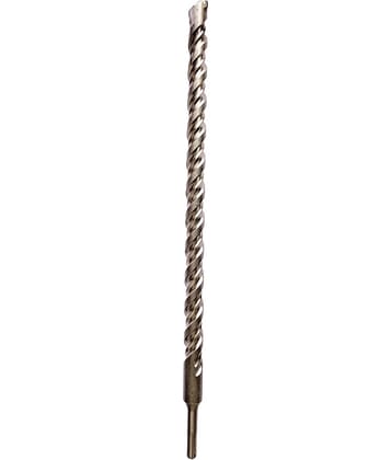 S4 Steel (22 x 450mm) Cross Tip Plus Hammer Drill Bit (Silver)