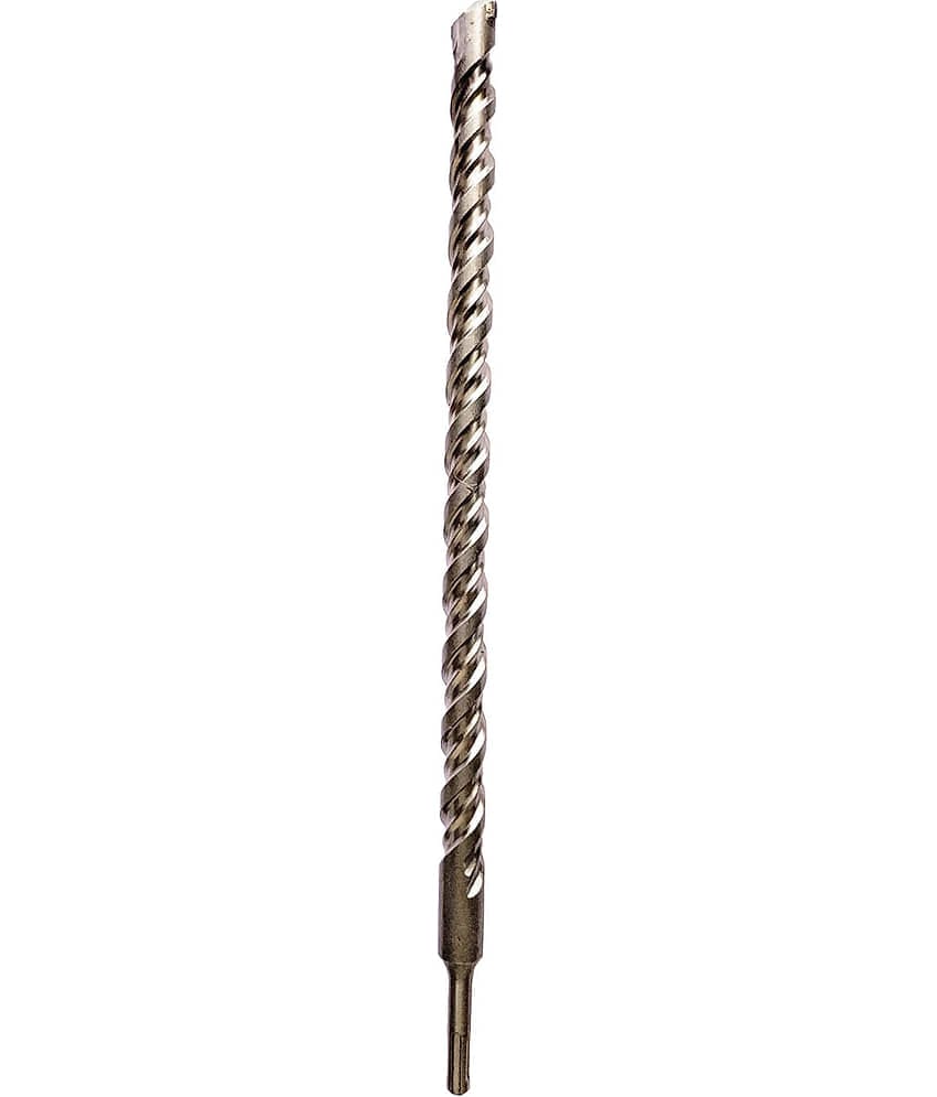 S4 Steel (22 x 450mm) Cross Tip Plus Hammer Drill Bit (Silver)