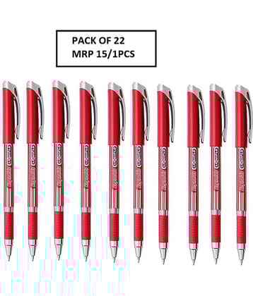 Reynolds Liquiflo Ball Pen 1 Pcs Red (Pack of 22)