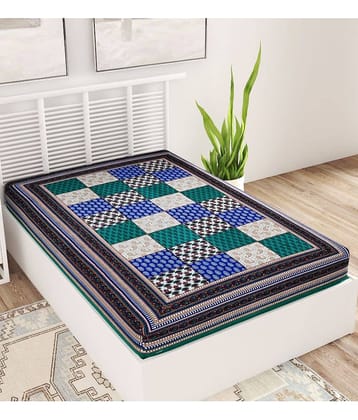 Uniqchoice Cotton Single Bedsheet ( Sea Green )