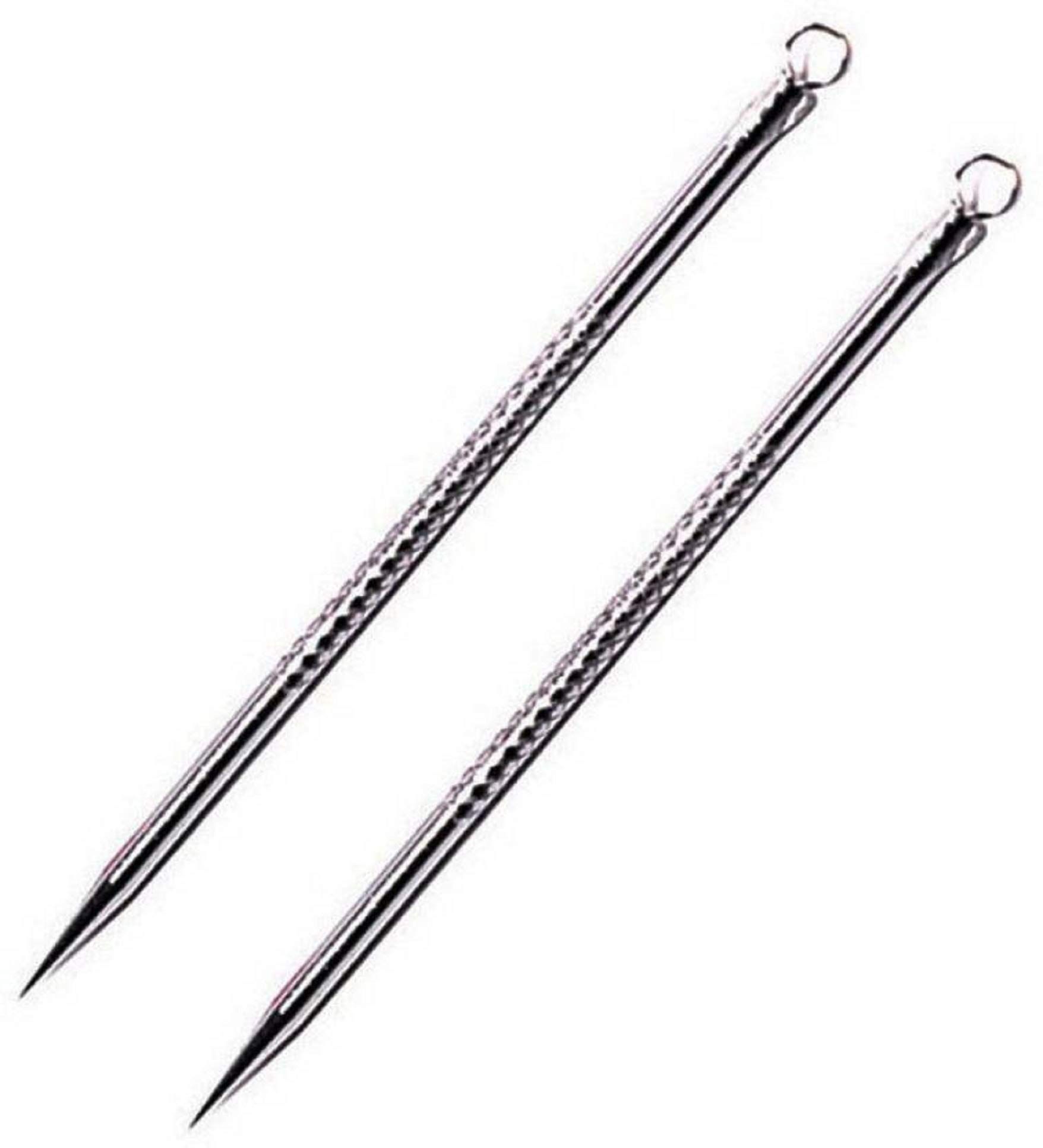 Elecsera Stainless Steel Blackhead Remover Needle Two Pointed Tip (Pack Of 2)