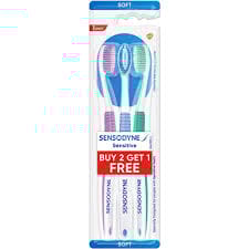 SENSODYNE SOFT 2+1 TOOTH BRUSH