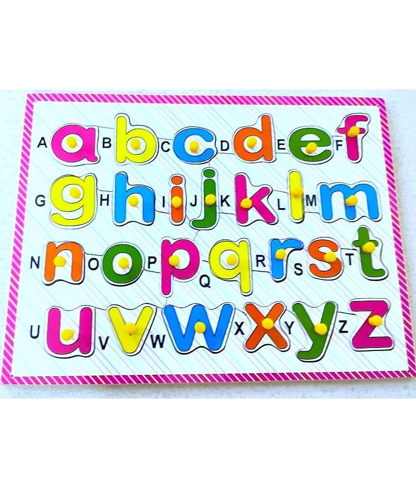 PETERS PENCE English Alphabet Learning Puzzle Board For Kids Pre Primary Education