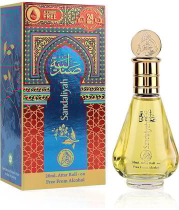 MANASIK Sandalwood Non- Alcoholic Below 50ml Attar ( Pack of 1 )