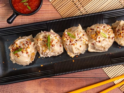 Exotic Veggie Malai Momos