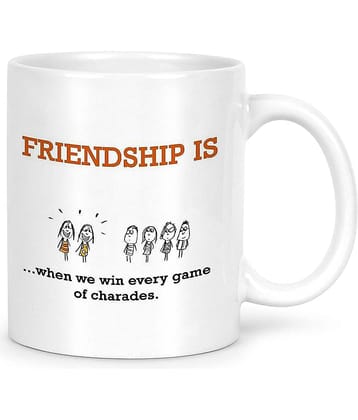 Idream Quote Printed Ceramic Coffee Mug 1 Pcs 330 mL