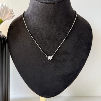 FLORA MANGALSUTRA- Fine Silver-Silver