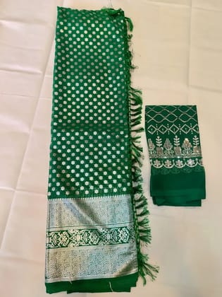 Elegant Embroidered Silk Saree MANIKANTAPATTUSILLK