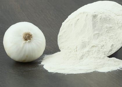 Annapurna Foods White Onion Powder (100g) | Premium Dehydrated Seasoning | Culinary Use