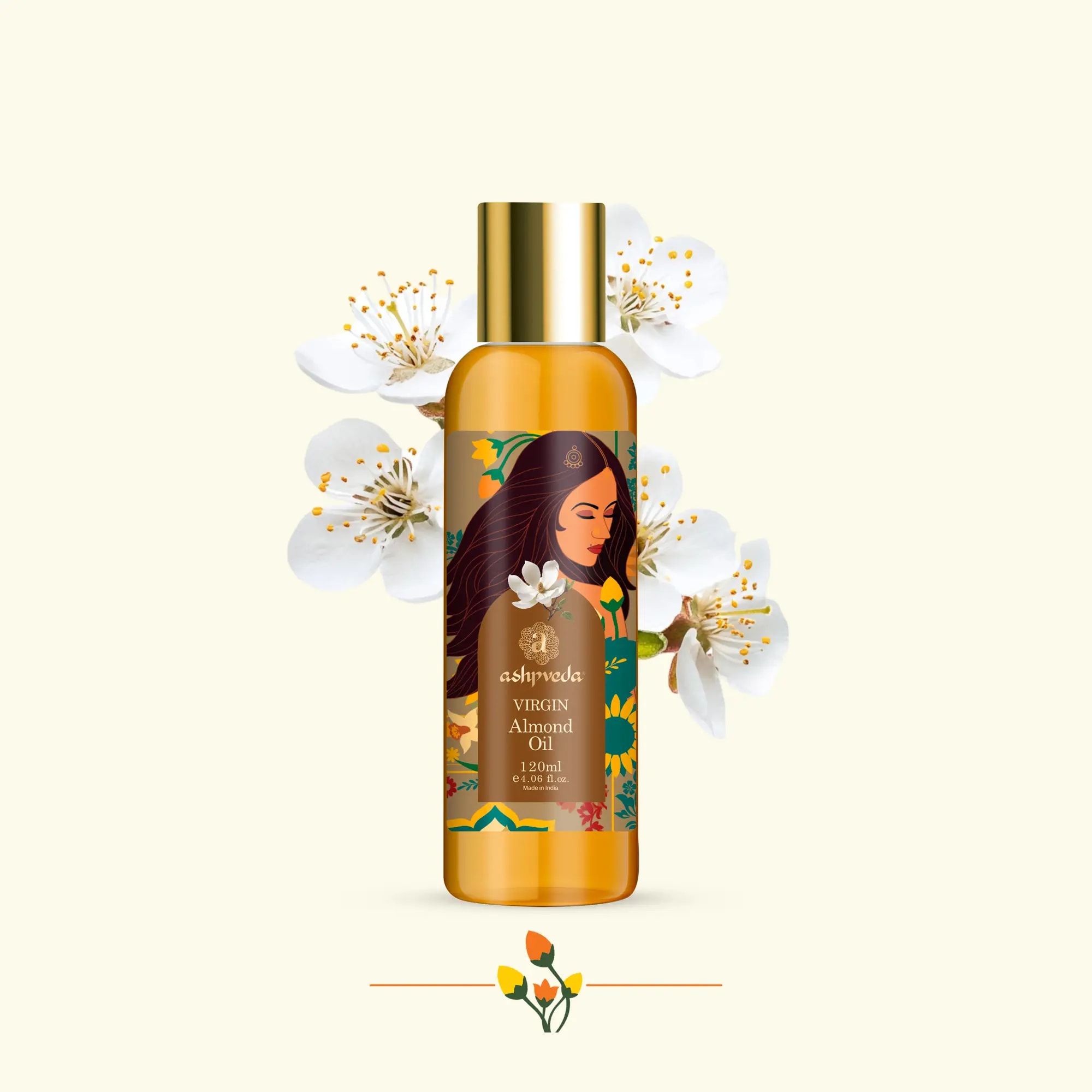 ashpveda Virgin Almond Oil