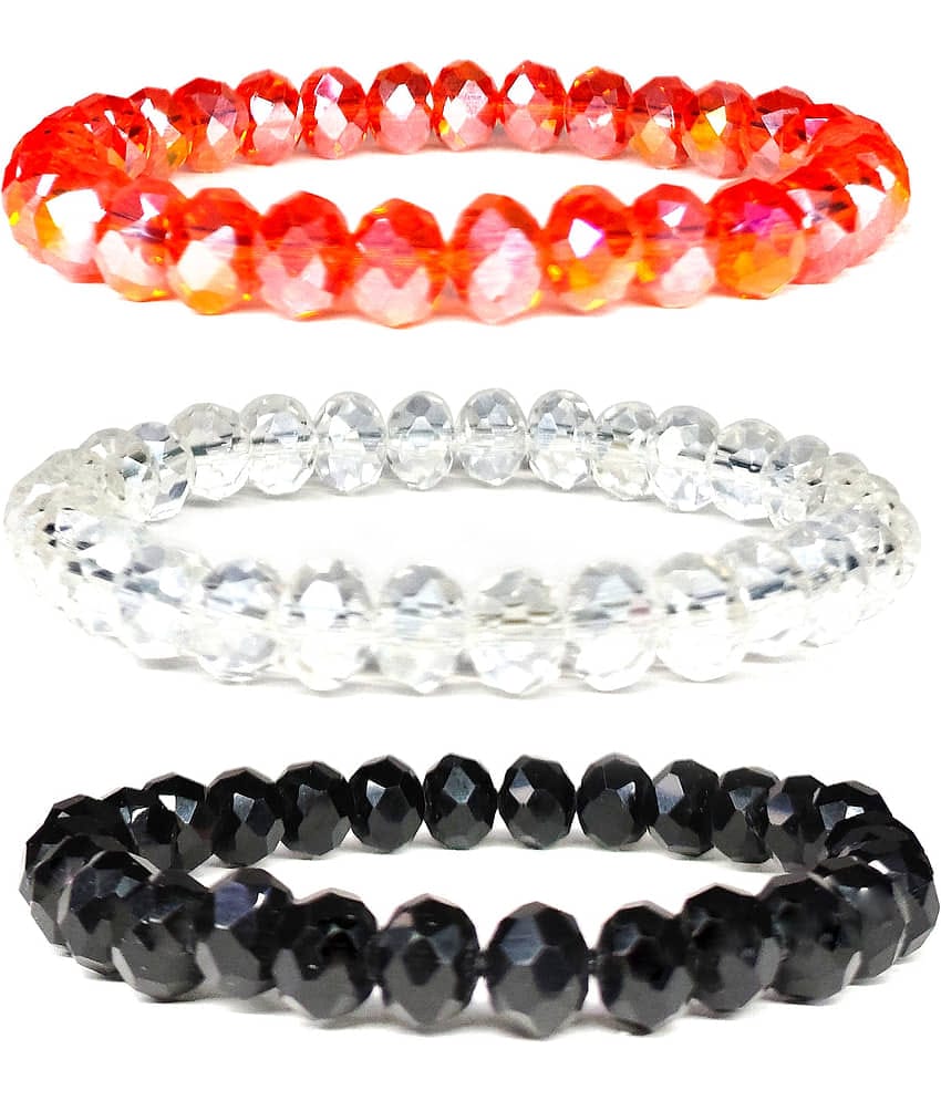 DAIVYA WELLNESS - Multicolor Bracelet ( Pack of 3 )