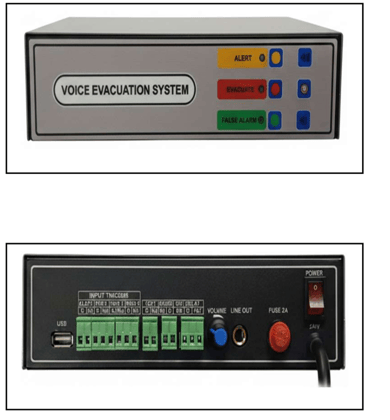 NSPEAK-VES Voice Evacuation System | Dual-Core 240MHz Processor | Emergency Fire Alarm Announcement