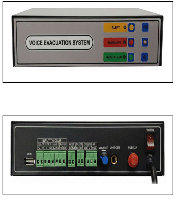 NSPEAK-VES Voice Evacuation System | Dual-Core 240MHz Processor | Emergency Fire Alarm Announcement