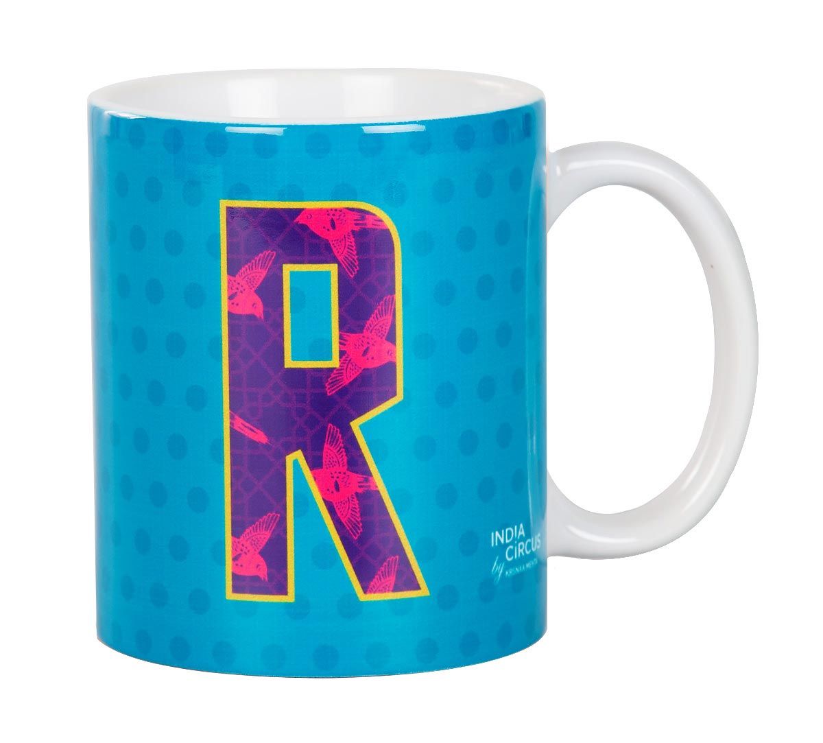 India Circus Rare Alphabet R Coffee Mug