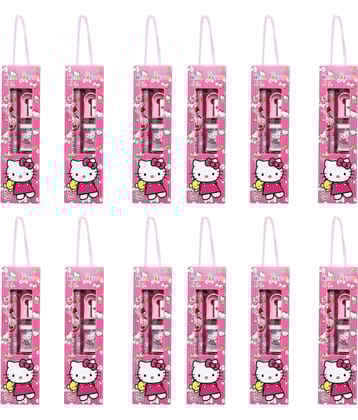 Kalra Magic 12pcs Stationery Set for Return Gifts Birthday Party for kids - Pencil, scale, eraser - Best Birthday Return Gifts for Kids in Bulk - Return gift for kids birthday Age 6-10 6-12 3 4 5 6 7 8 12