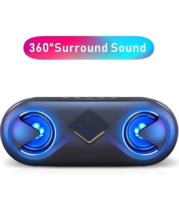 COREGENIX NEW GAZE TUNE 10 W Bluetooth Speaker Bluetooth v5.0 with SD card Slot,Call function Playback Time 12 hrs Assorted