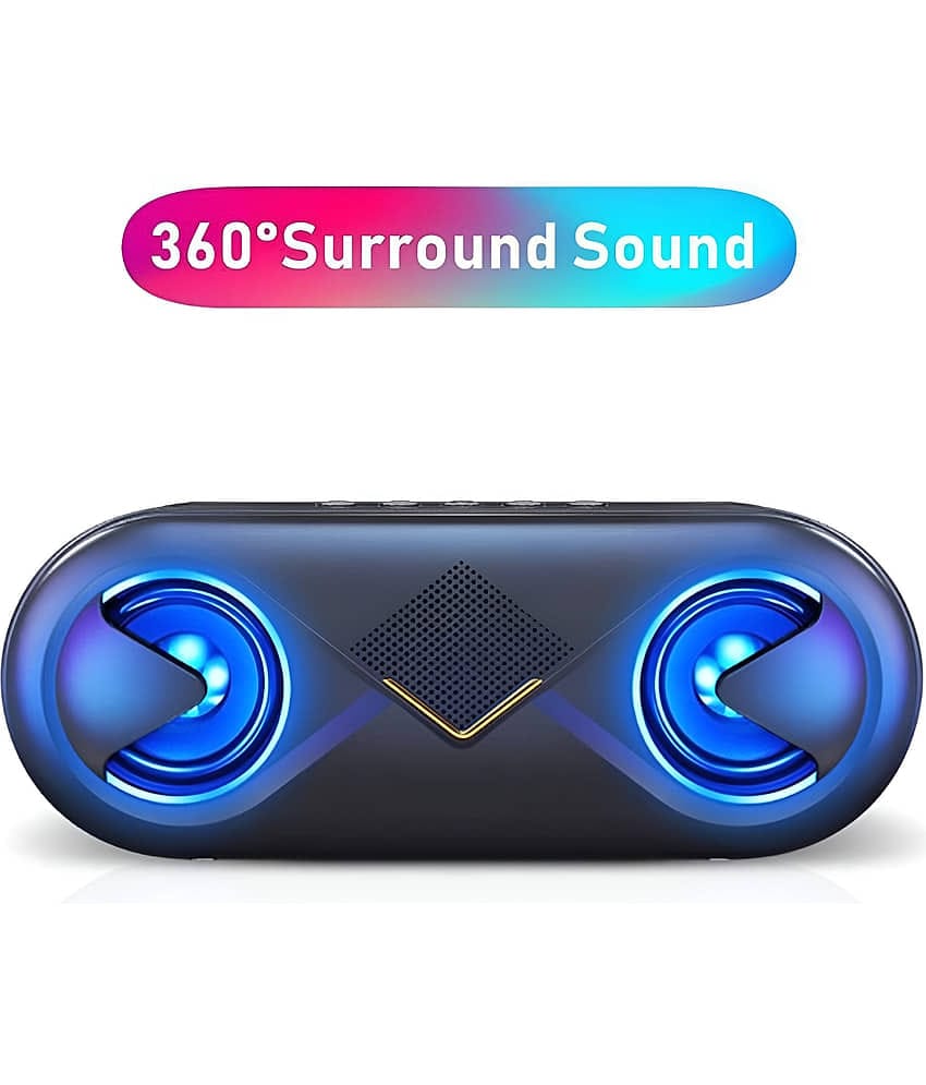 COREGENIX NEW GAZE TUNE 10 W Bluetooth Speaker Bluetooth v5.0 with SD card Slot,Call function Playback Time 12 hrs Assorted