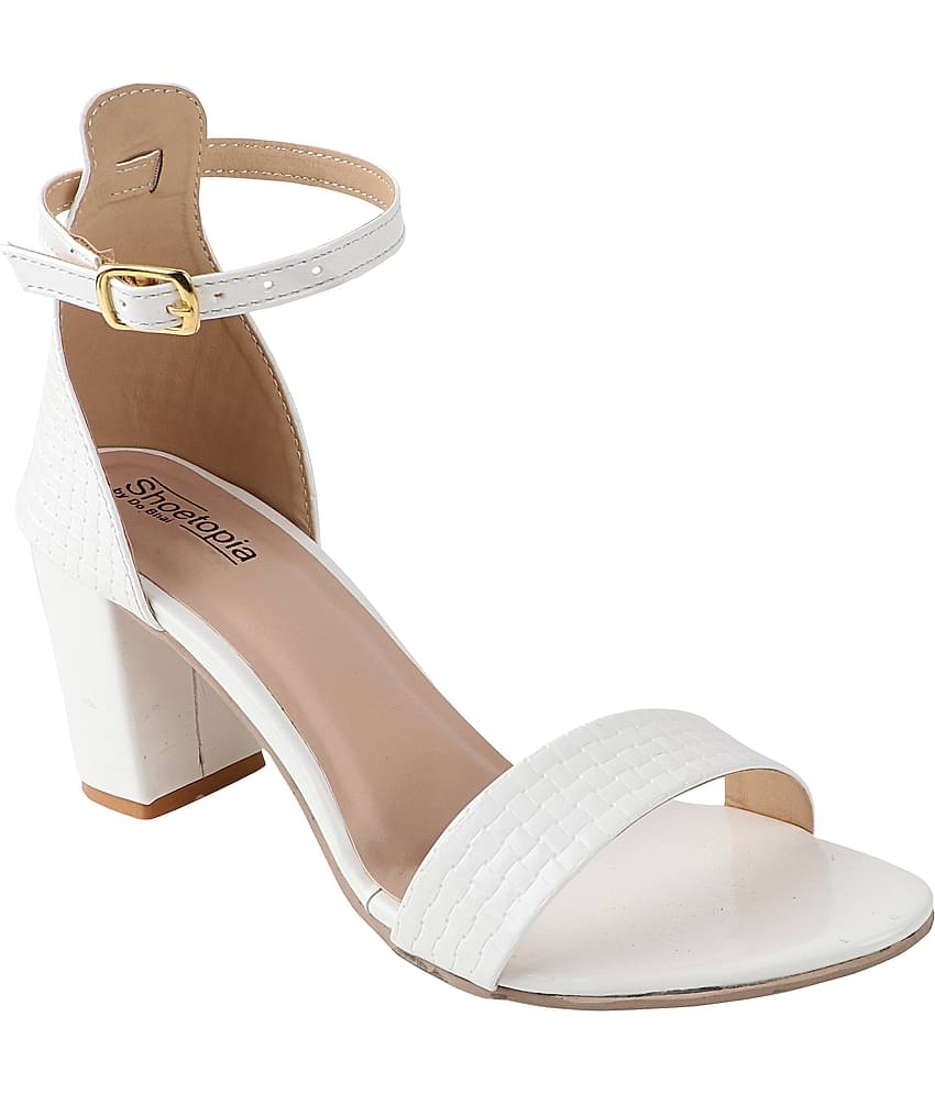 Shoetopia - Black Women's Sandal Heels