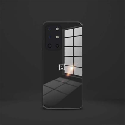 OnePlus 8T Aqua Square Tempered Glass Case-Black