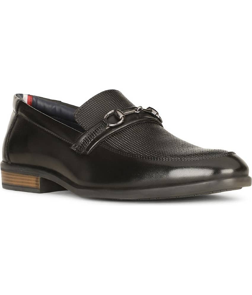 Bata Black Men's Slip On Formal Shoes