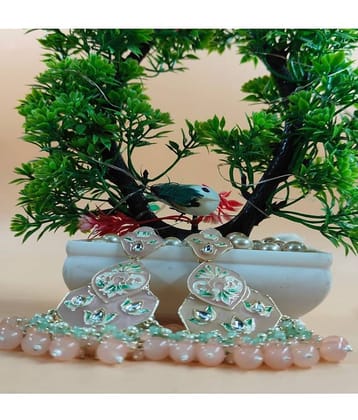 Jiyanshi fashion Multicolor Chandbalis Earrings ( Pack of 1 )