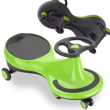 Chanak Kids RideOn Car with 360° Rotating Wheels, Smooth Turning System, Motion-Powered Fun, & Silent PU Wheels Durable Design, 100kg Load Capacity, Perfect for Indoor/Outdoor Play Above 3+ age 