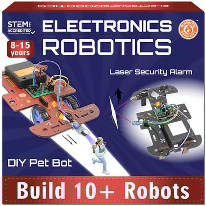 10-in-1 STEM Robotics Starter Kit | 8-12 yrs
