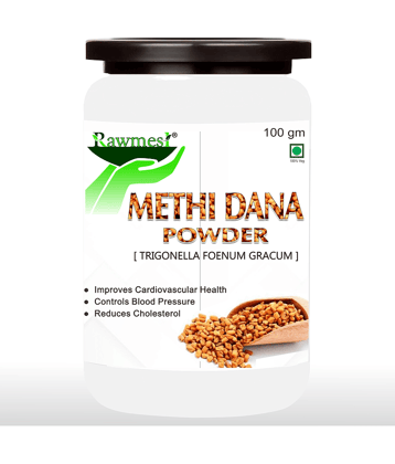Rawmest Methi Dana, Methi Seeds, Fenugreek Seeds Powder 100 Gm Pack of 1