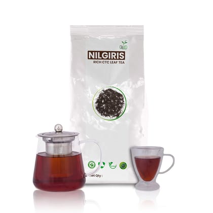 Two Leaf One Bud Nilgris Rich CTC Leaf Tea - Plain 250 Gms