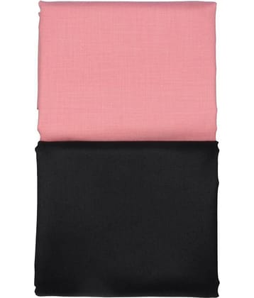 Gwalior Black Linen Unstitched Shirts & Trousers
